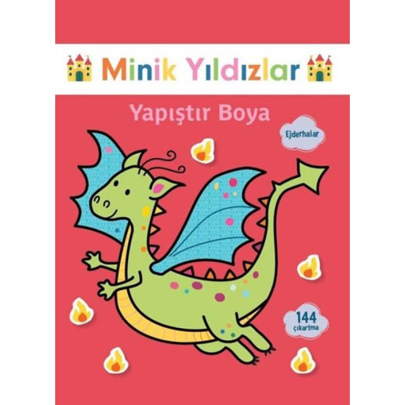 Minik Yıldızlar - Ejderhalar Yapıştır Boya Minik Yıldızlar - Ejderhalar Yapıştır Boya