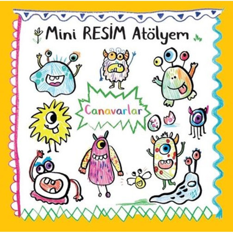 Mini Resim Atölyem - Canavarlar Mini Resim Atölyem - Canavarlar