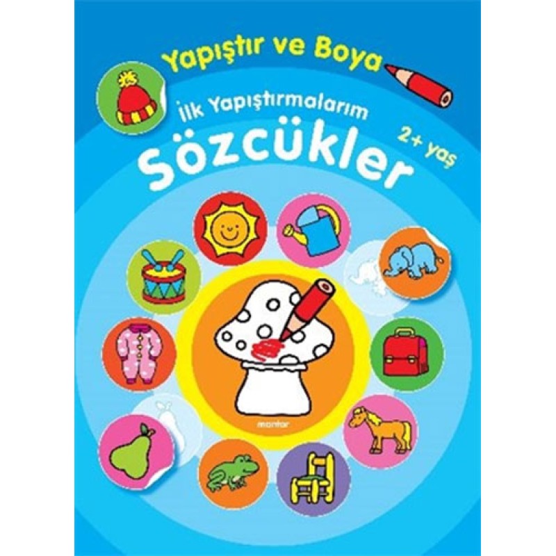 Yapıştır ve Boya İlk Yapıştırmalarım - Sözcükler Yapıştır ve Boya İlk Yapıştırmalarım - Sözcükler