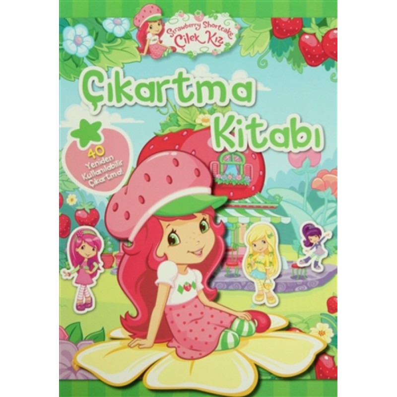 Çilek Kız - Çıkartma Kitabı Çilek Kız - Çıkartma Kitabı