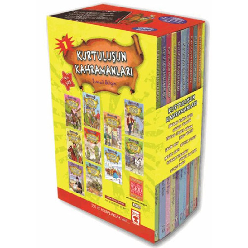 Kurtuluşun Kahramanları 1 Set - 10 Kitap Takım Kurtuluşun Kahramanları 1 Set - 10 Kitap Takım