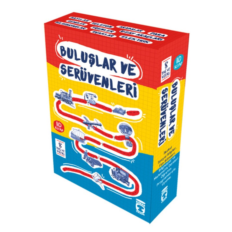 Buluşlar ve Serüvenleri Set - 10 Kitap Takım Buluşlar ve Serüvenleri Set - 10 Kitap Takım