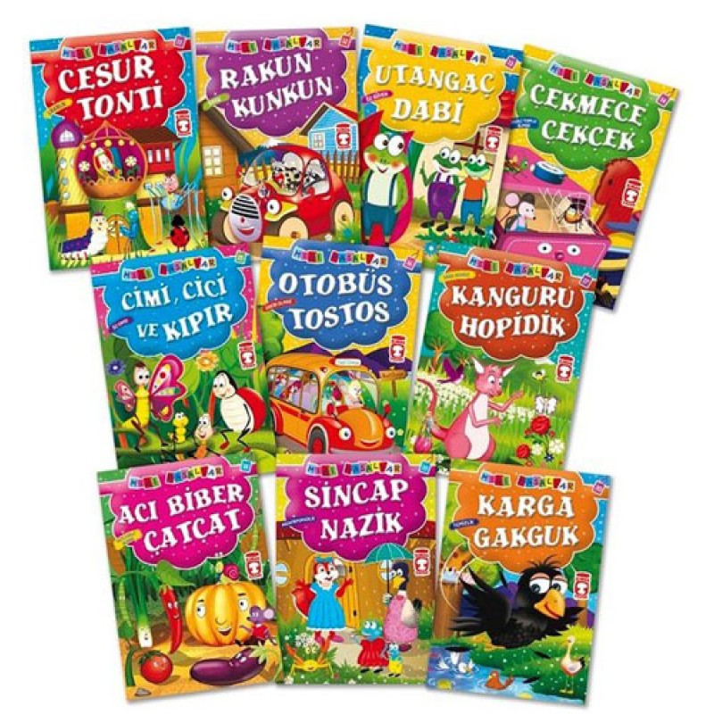 Mini Masallar 2 Set - 10 Kitap Takım Mini Masallar 2 Set - 10 Kitap Takım