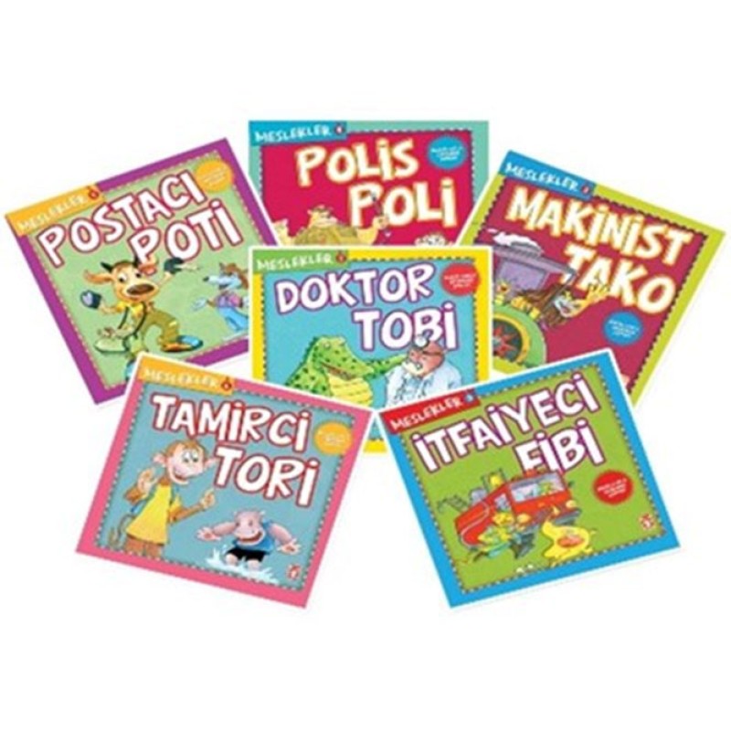 Meslekler Set (6 Kitap Takım) Meslekler Set (6 Kitap Takım)