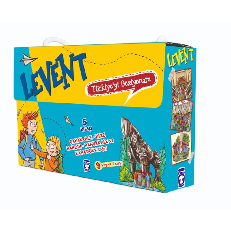 Levent Türkiye'yi Geziyorum 1 Set - 5 Kitap Takım