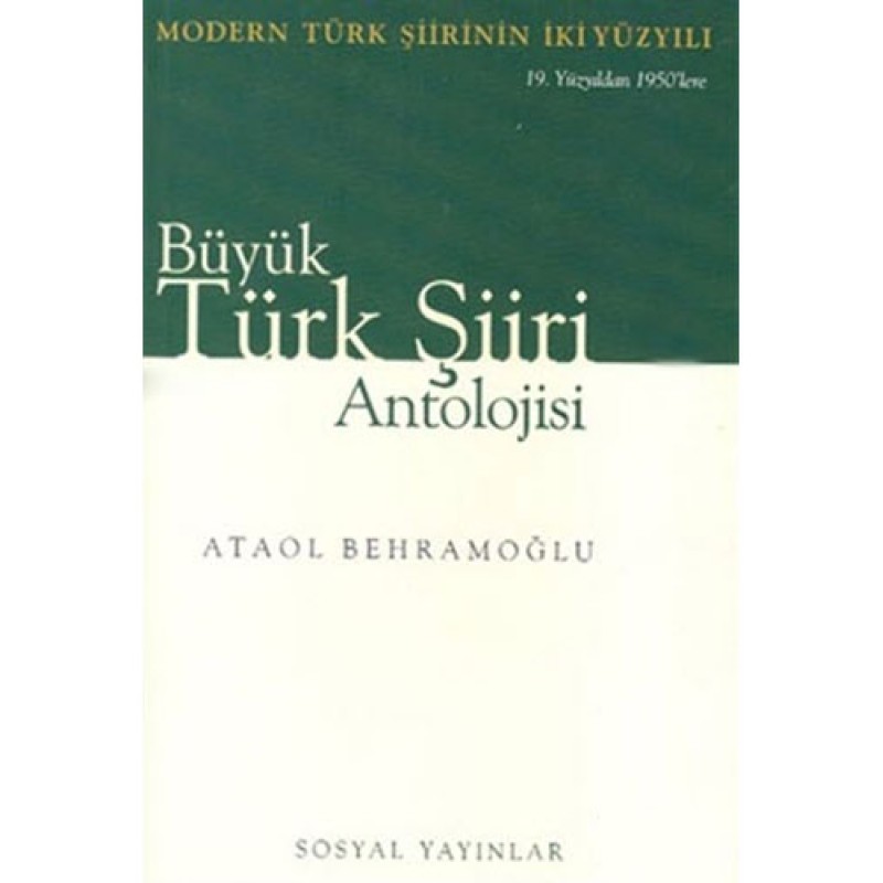 Büyük Türk Şiiri Antolojisi - Takım Büyük Türk Şiiri Antolojisi - Takım