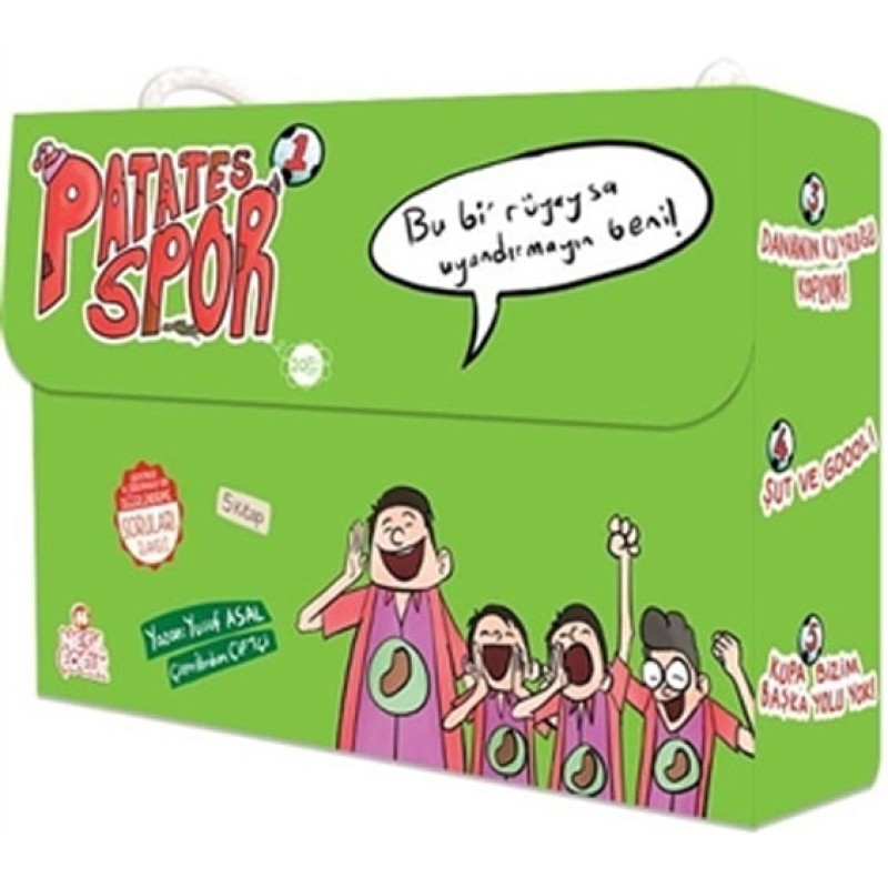 Patates Spor - 5 Kitap Takım Kutulu