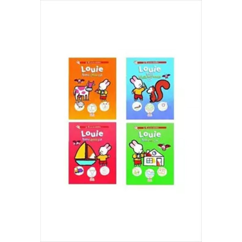 Louie Etkinlik Dizisi - 4 Kitap Takım Louie Etkinlik Dizisi - 4 Kitap Takım