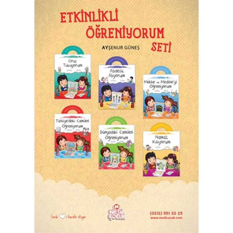 Etkinlikli Öğreniyorum Seti - 6 Kitap Takım Etkinlikli Öğreniyorum Seti - 6 Kitap Takım