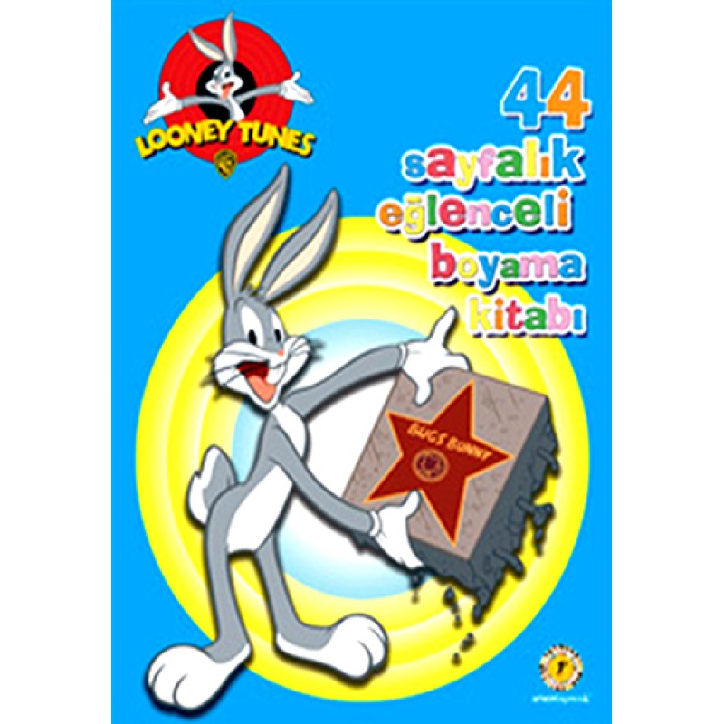 44 Sayfalık Eğlenceli Boyama Kitabı - Bugs Bunny