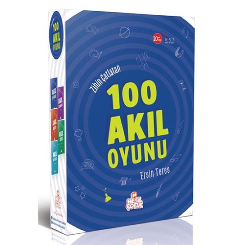 Zihin Çatlatan 100 Akıl Oyunu - 5 Kitap Takım Zihin Çatlatan 100 Akıl Oyunu - 5 Kitap Takım