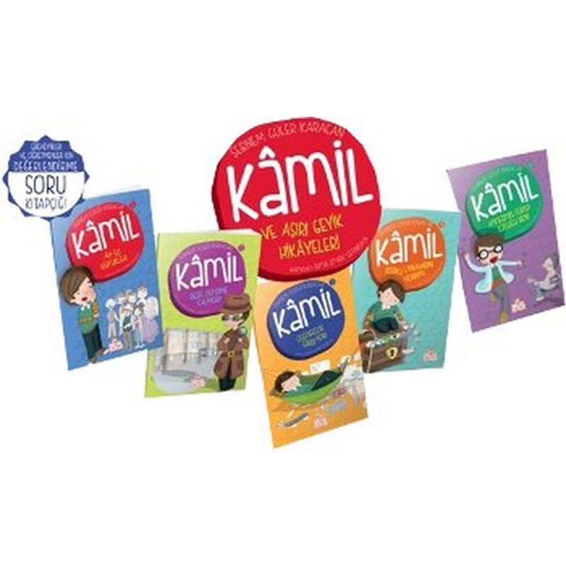 Kamil ve Aşırı Geyik Hikayeleri - 5 Kitap Set Kamil ve Aşırı Geyik Hikayeleri - 5 Kitap Set