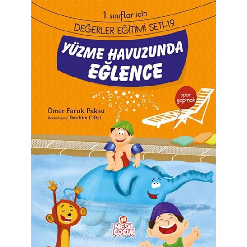 Yüzme Havuzunda Eğlence Yüzme Havuzunda Eğlence