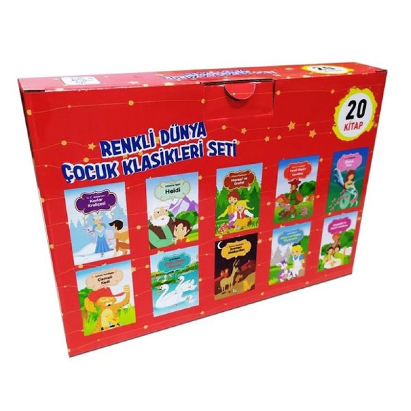 Renkli Dünya Çocuk Klasikleri Seti - 20 Kitap Takım Renkli Dünya Çocuk Klasikleri Seti - 20 Kitap Takım