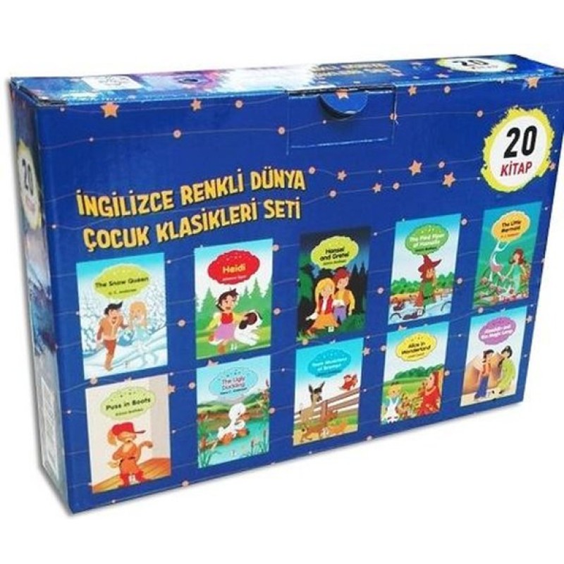 İngilizce Renkli Dünya Çocuk Klasikleri Seti - 20 Kitap Takım İngilizce Renkli Dünya Çocuk Klasikleri Seti - 20 Kitap Takım