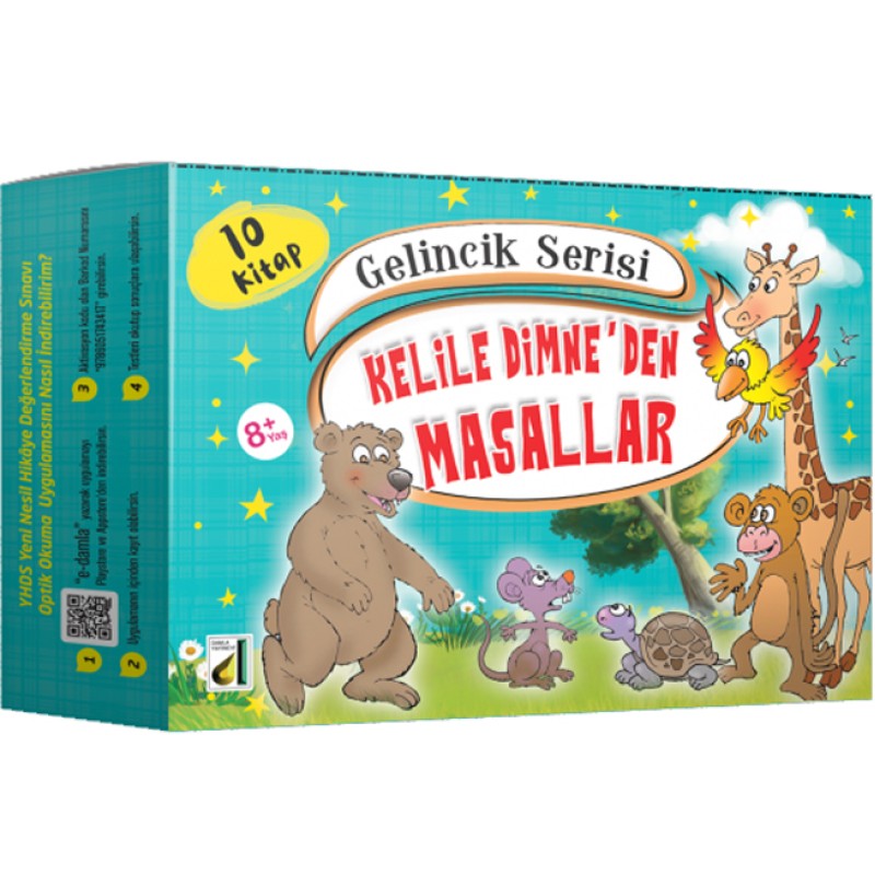 Gelincik Serisi Kelile ve Dimne’den Masallar -10 kitap Takım