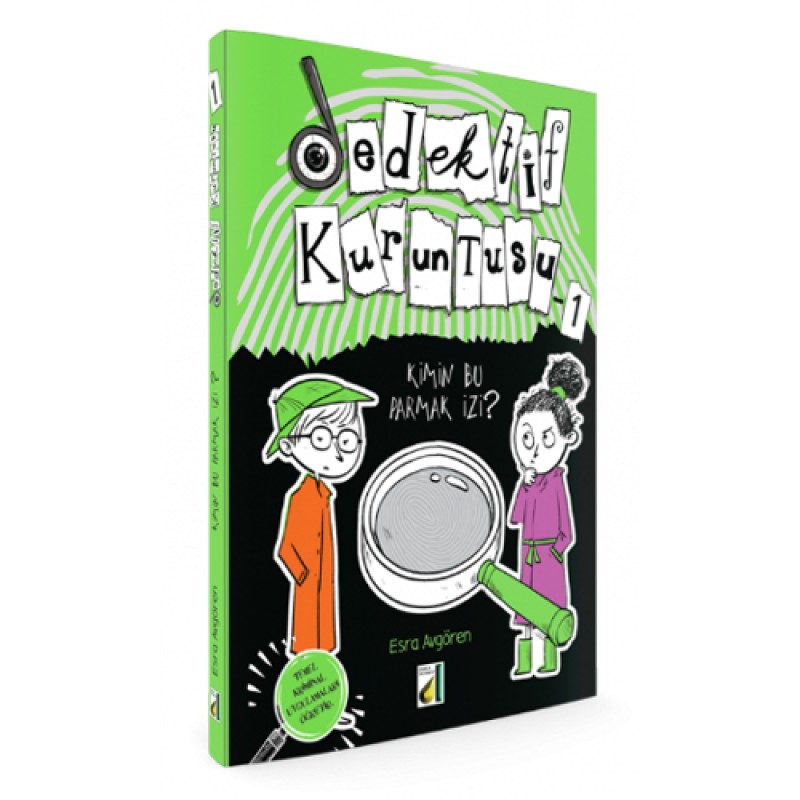 Dedektif Kuruntusu 1 - Kimin Parmak İzi Bu? (Ciltli)