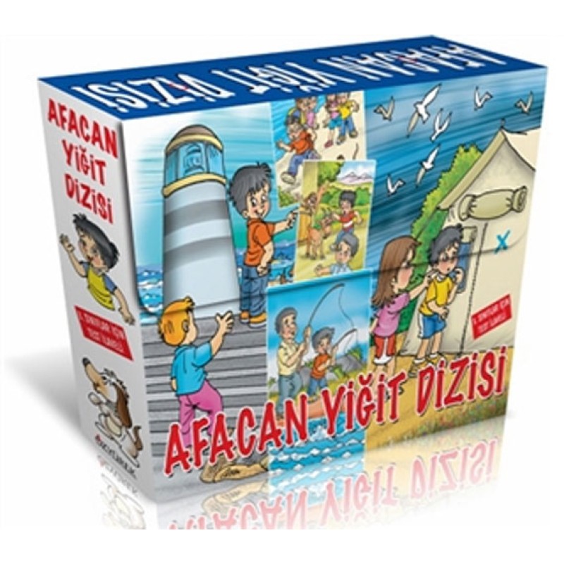 Afacan Yiğit Dizisi - 10 Kitap Kutulu Takım Afacan Yiğit Dizisi - 10 Kitap Kutulu Takım