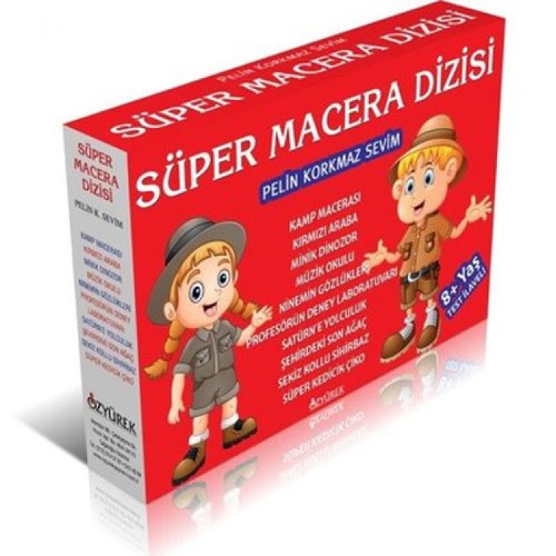 Süper Macera Dizisi - 10 Kitap Takım Süper Macera Dizisi - 10 Kitap Takım