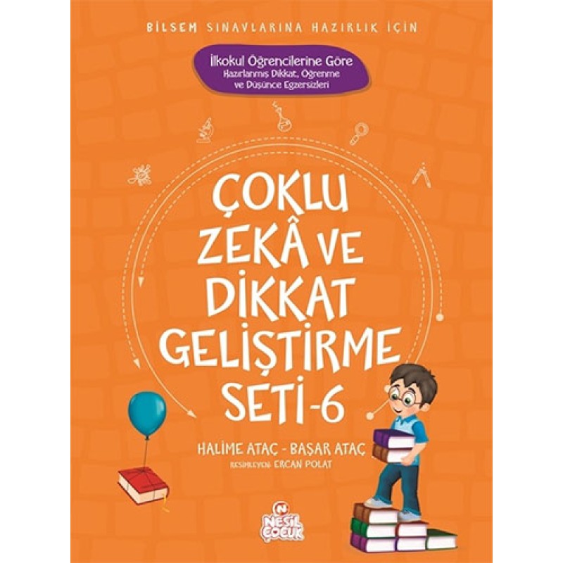 Çoklu Zeka ve Dikkat Geliştirme Seti - 6 Çoklu Zeka ve Dikkat Geliştirme Seti - 6
