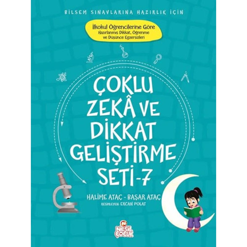 Çoklu Zeka ve Dikkat Geliştirme Seti - 7 Çoklu Zeka ve Dikkat Geliştirme Seti - 7