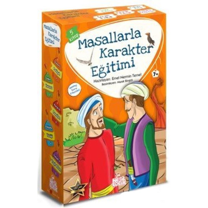Masallarla Karakter Eğitimi - 5 Kitap Kutulu