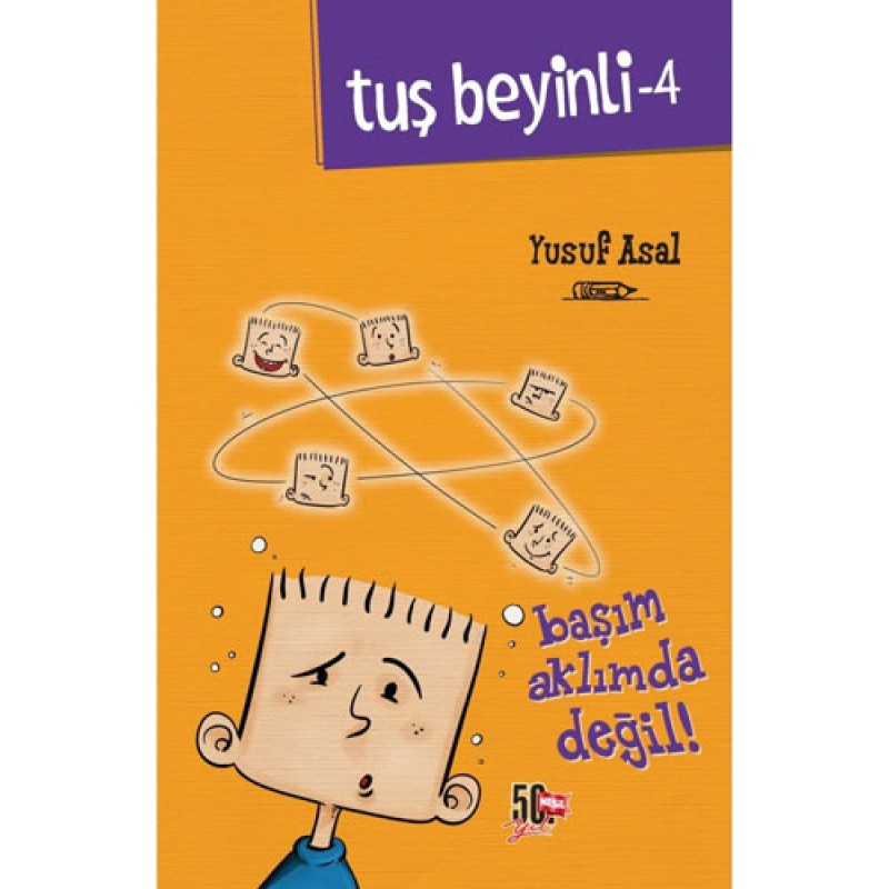 Tuş Beyinli 4 - Başım Aklımda Değil (Ciltli) Tuş Beyinli 4 - Başım Aklımda Değil (Ciltli)