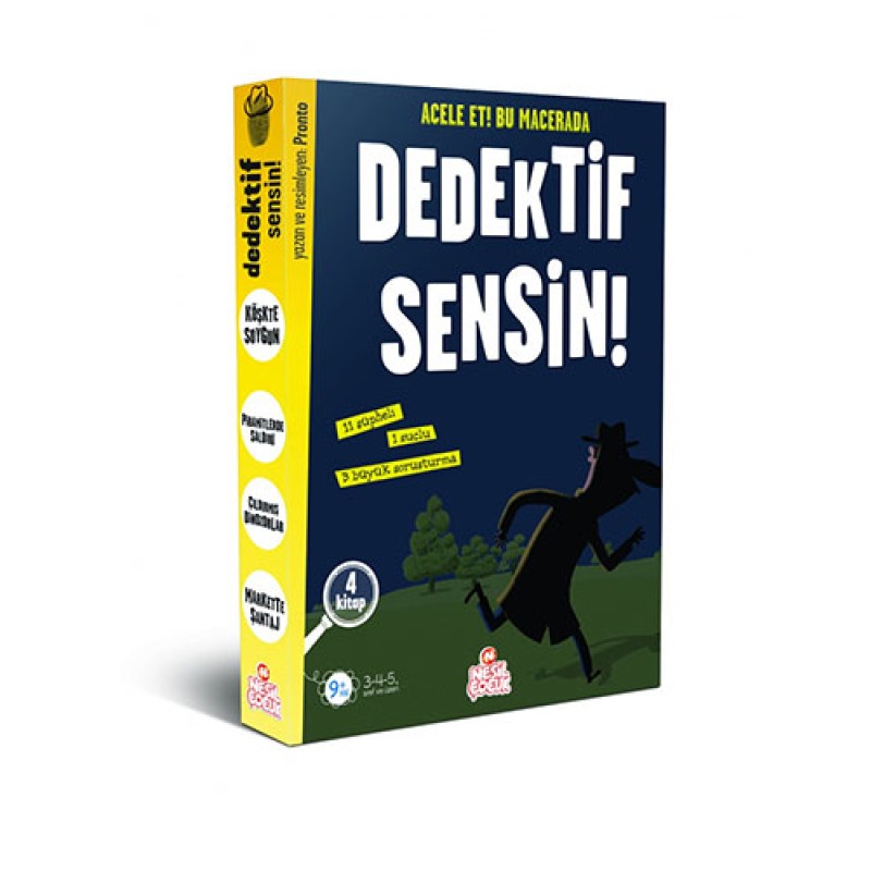 Dedektif Sensin! 2 (4 Kitap Takım) Dedektif Sensin! 2 (4 Kitap Takım)