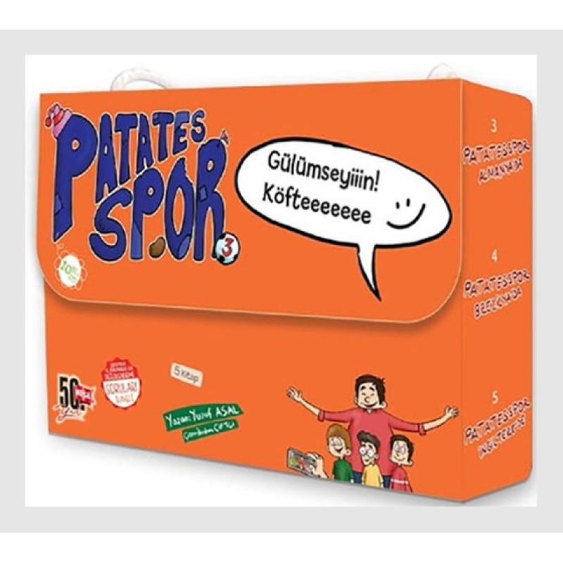 Patatesspor 3 - 5 Kitap Takım Patatesspor 3 - 5 Kitap Takım