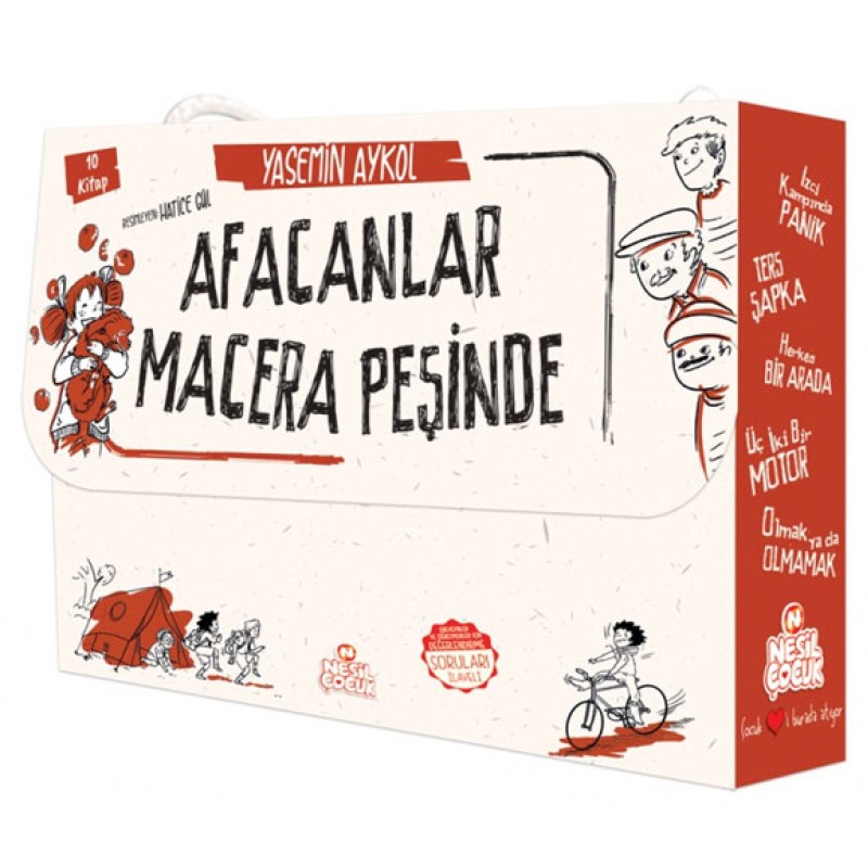 Afacanlar Macera Peşinde - 10 Kitap Takım Afacanlar Macera Peşinde - 10 Kitap Takım