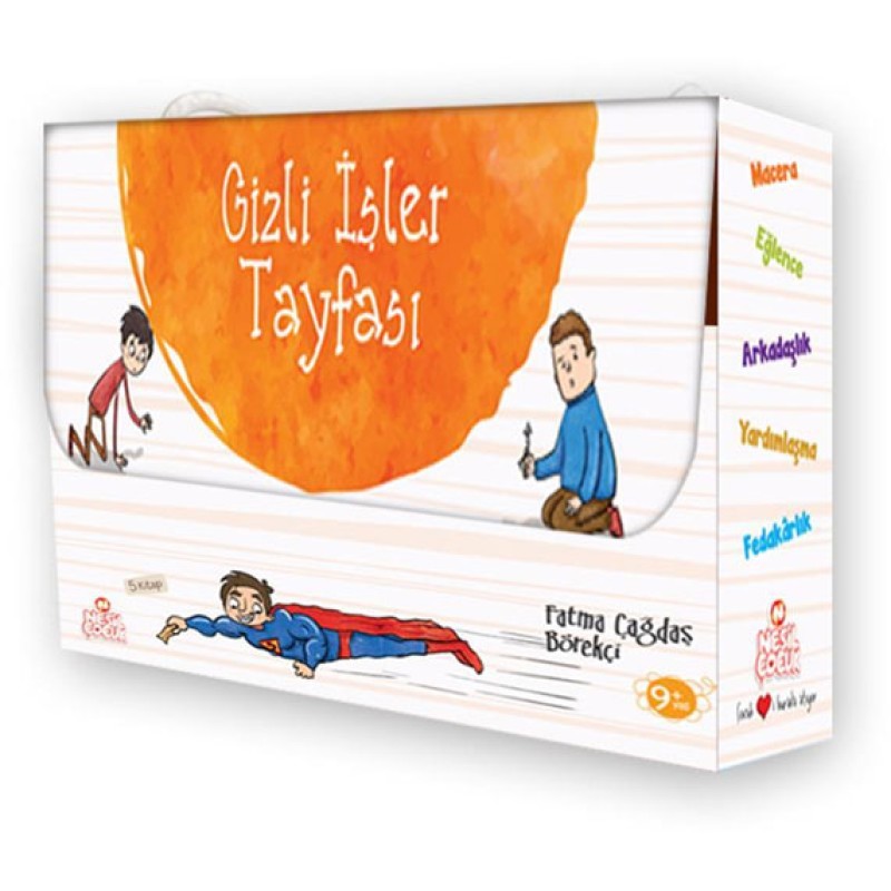 Gizli İşler Tayfası Set - 5 Cilt Takım Gizli İşler Tayfası Set - 5 Cilt Takım