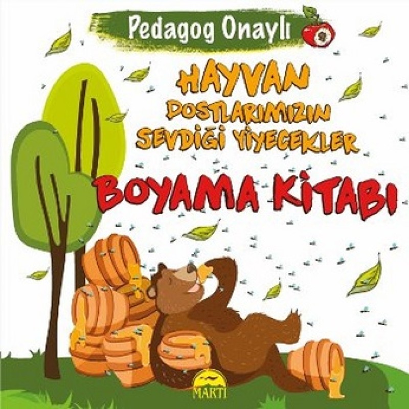 Hayvan Dostlarımızın Sevdiği Yiyecekler Boyama Kitabı Hayvan Dostlarımızın Sevdiği Yiyecekler Boyama Kitabı