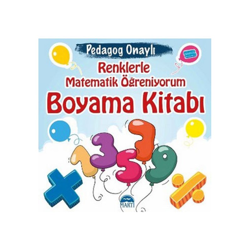 Renklerle Matematik Öğreniyorum Boyama Kitabı