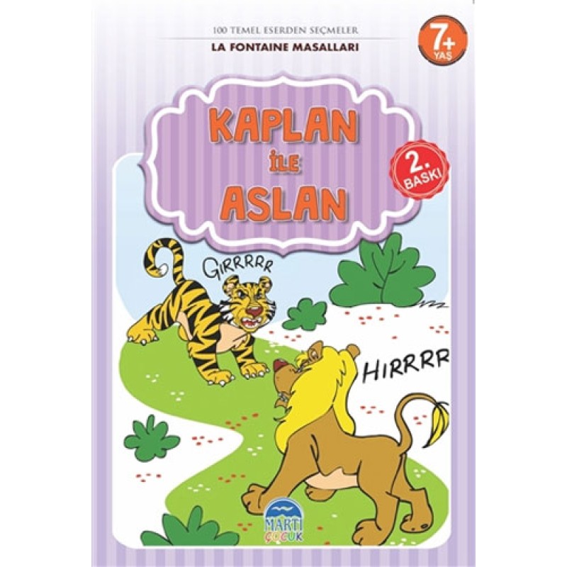 La Fontaine Masalları - Kaplan ile Aslan La Fontaine Masalları - Kaplan ile Aslan