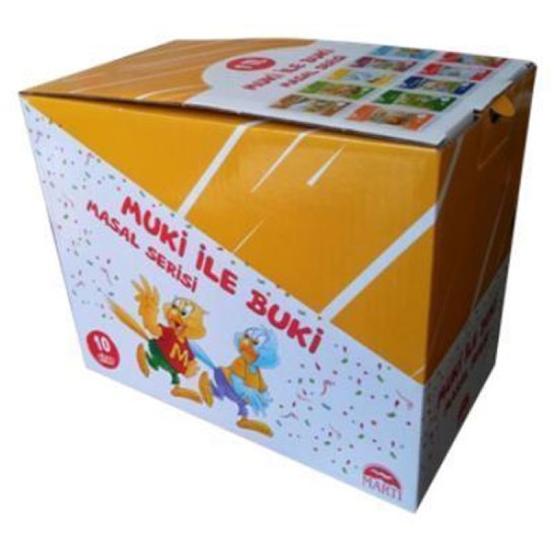 Muki İle Buki Masal Serisi Küçük Boy - 10 Çeşit 100 Kitap Muki İle Buki Masal Serisi Küçük Boy - 10 Çeşit 100 Kitap