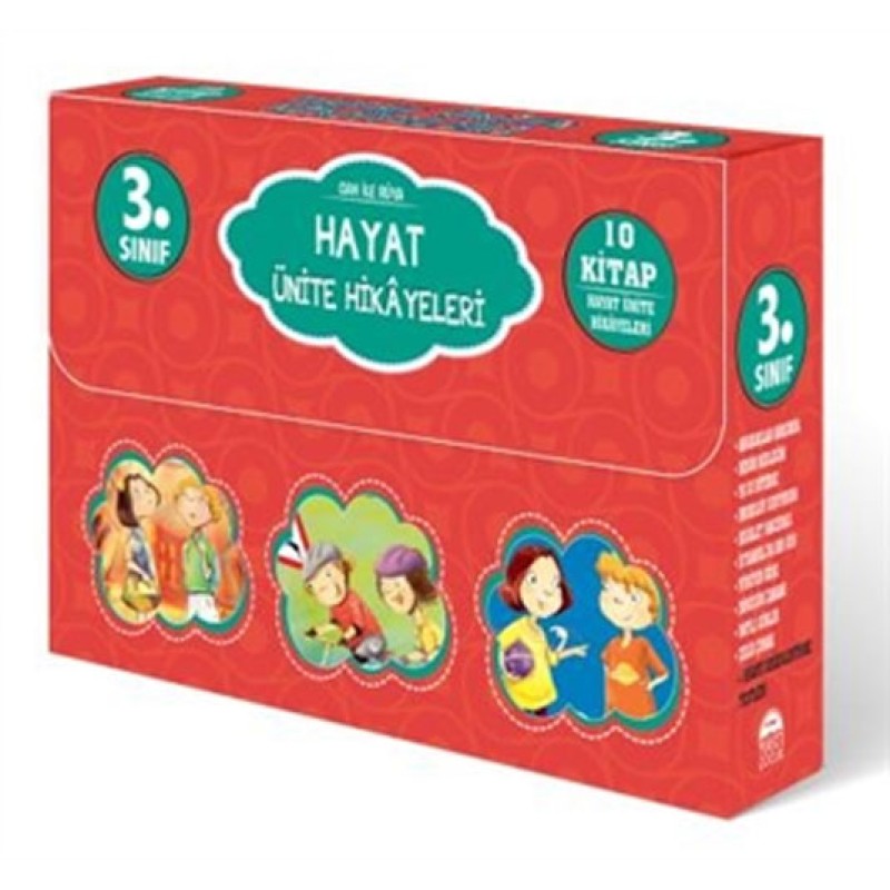Can İle Rüya Hayat Ünite Hikayeleri 3. Sınıf - 10 Kitap Takım Can İle Rüya Hayat Ünite Hikayeleri 3. Sınıf - 10 Kitap Takım