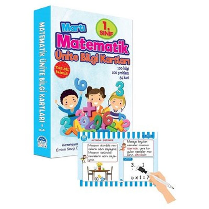 Matematik Ünite Bilgi Kartları - 1.Sınıf Matematik Ünite Bilgi Kartları - 1.Sınıf
