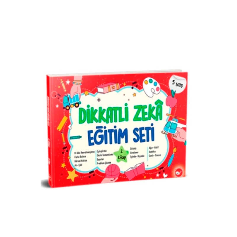 Dikkatli Zeka Eğitim Seti 5 Yaş