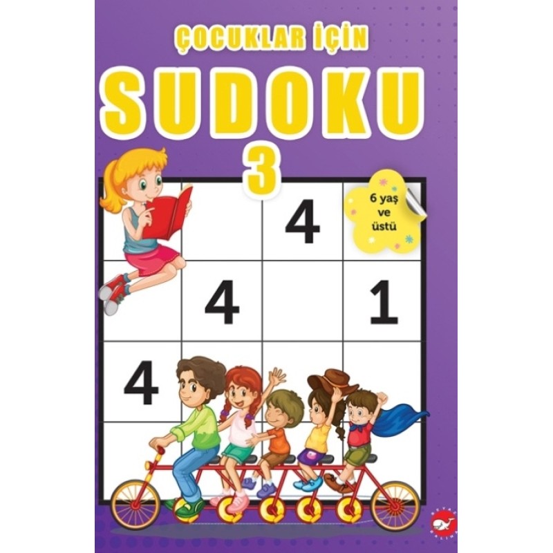 Çocuklar İçin Sudoku - 3 (6 Yaş Ve Üstü) Çocuklar İçin Sudoku - 3 (6 Yaş Ve Üstü)