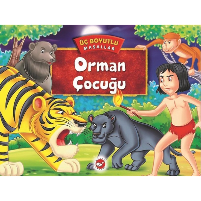 Üç Boyutlu Masallar - Orman Çocuğu (Ciltli) Üç Boyutlu Masallar - Orman Çocuğu (Ciltli)