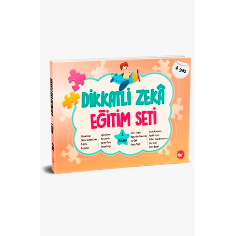 Dikkatli Zekâ Eğitim Seti 1. Kitap (4 Yaş) Dikkatli Zekâ Eğitim Seti 1. Kitap (4 Yaş)