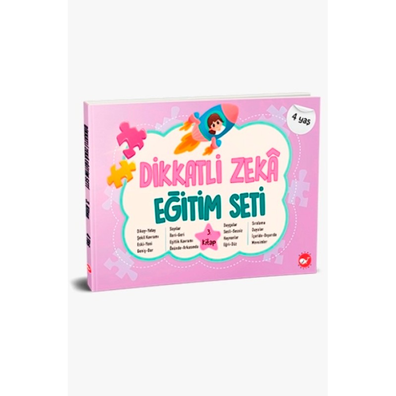 Dikkatli Zekâ Eğitim Seti 3. Kitap (4 Yaş) Dikkatli Zekâ Eğitim Seti 3. Kitap (4 Yaş)