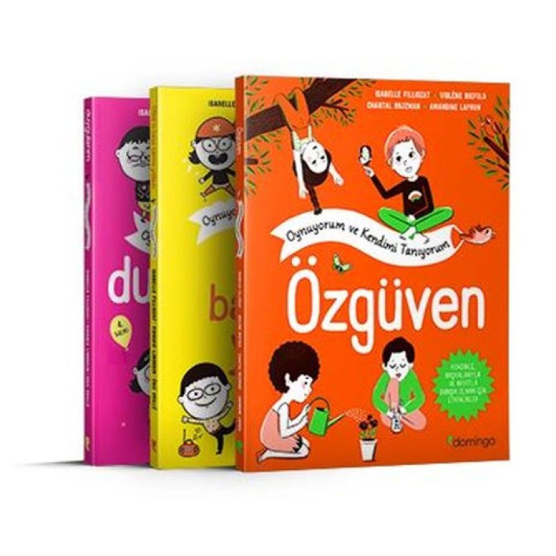 Duygularım - Oynuyorum ve Kendimi Tanıyorum Seti - 3 Kitap Takım