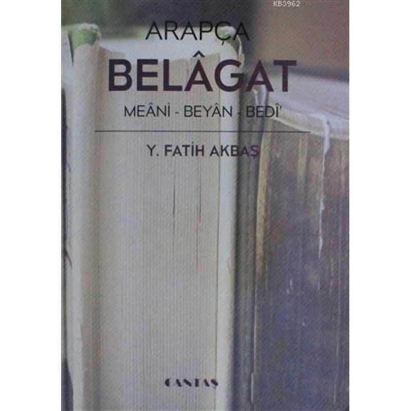 Arapça Belagat; Meani-Beyab-Bedi Arapça Belagat; Meani-Beyab-Bedi