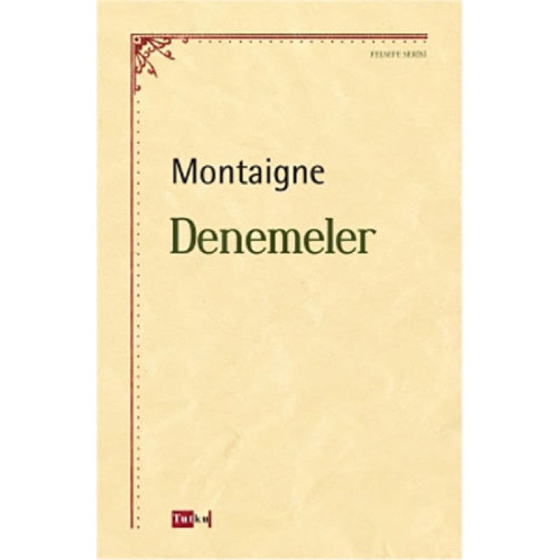 Denemeler Denemeler