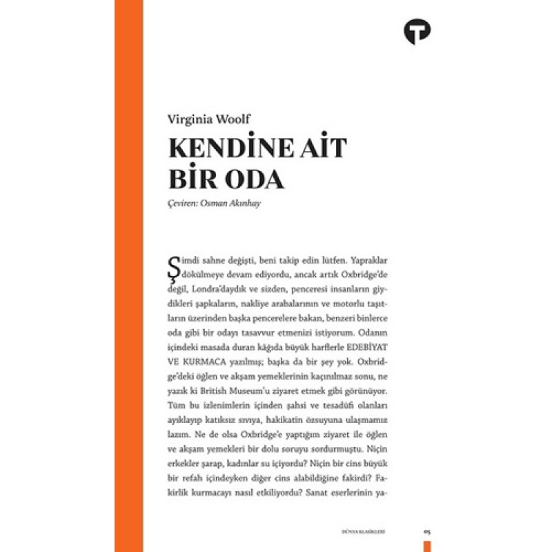 Kendine Ait Bir Oda Kendine Ait Bir Oda