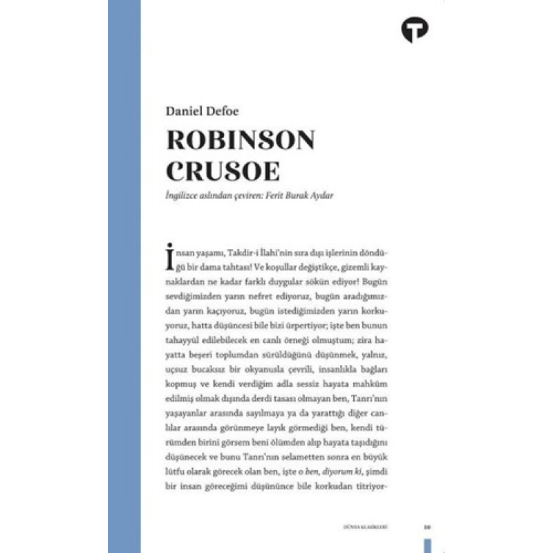 Robinson Crusoe Robinson Crusoe