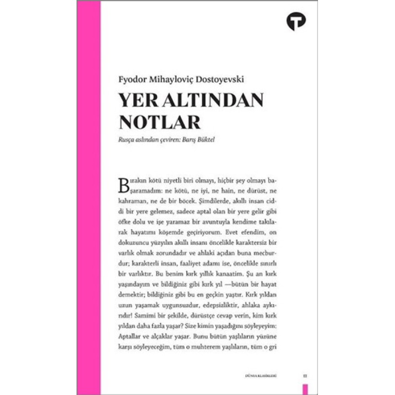 Yer Altından Notlar Yer Altından Notlar