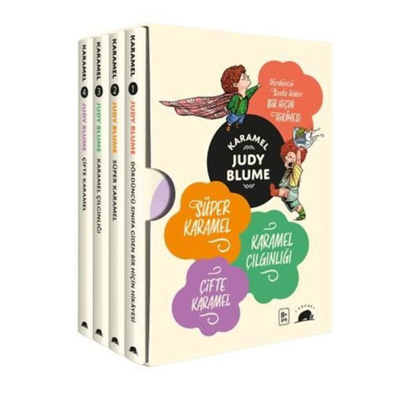 Karamel Set - 4 Kitap Takım Kutulu Karamel Set - 4 Kitap Takım Kutulu