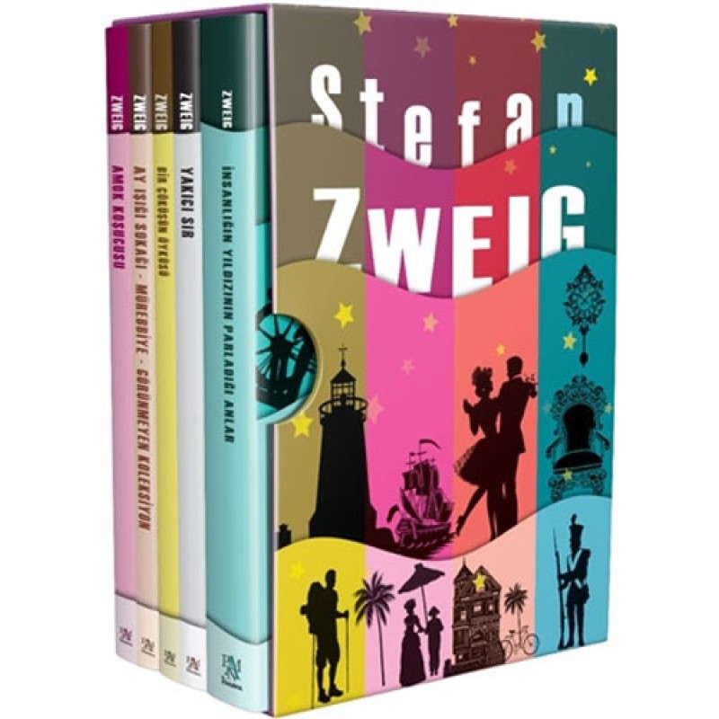Stefan Zweig Seti 2 - 5 Kitap Takım Stefan Zweig Seti 2 - 5 Kitap Takım